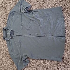 Kuhl Gray Casual Button Down Shirt